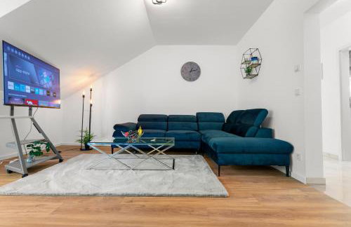 Lit Living Deluxe Apartments Wörth - Parking - Box Spring - BBQ - Balcony - Foto 5