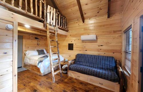 Sweet Tree Cabin with Grill Overlooking Tappan Lake in Ohio - Foto 3