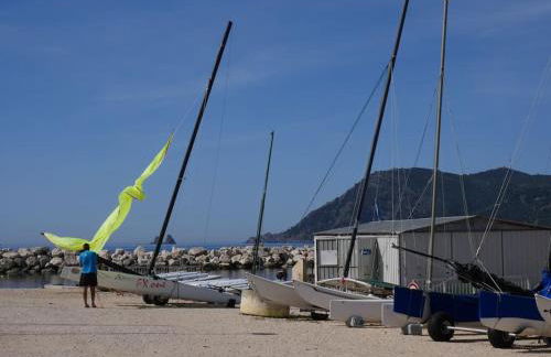 Studio Le Calypso les pieds dans l'eau 10 m mer - Foto 29