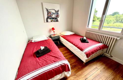 La Villa Océane, Elegante, Plages, GR34, 2-8 pers - Foto 28