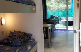 STUDIO RDJ TERRASSE PISCINE SANARY SUR MER - Foto 10