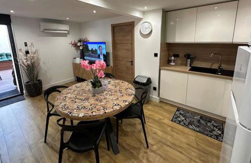 Le Briand Appartement 4étoiles Nancy Thermal Cosy avec Terrasse Wifi - Foto 46