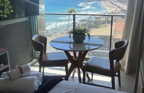 Studio Luxo Barra - vista fascinante mar e farol da Barra - Foto 30