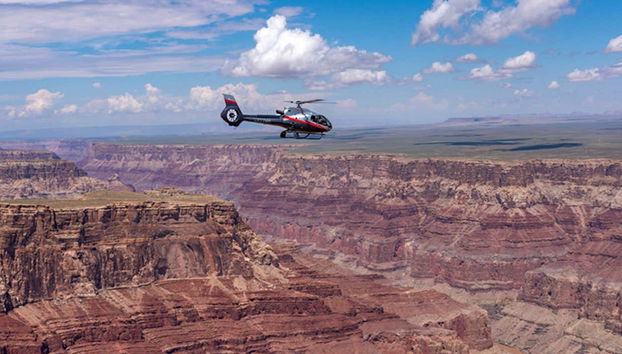 Visitando il Grand Canyon in elicottero
