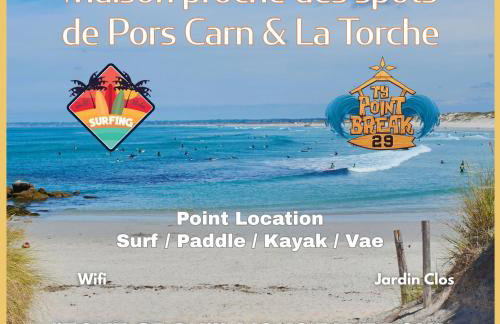 Ty Gwer proche des plages de Pors Carn & La Torche - 8 personnes - Photo 1