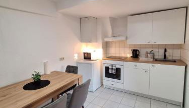 Helmstedt City Apartment - Foto 5, stove, toaster, minibar