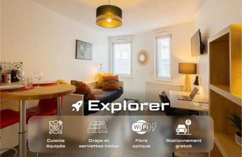 Studio Premium tout équipé - Arrivée autonome - fibre - café inclus - Foto 1