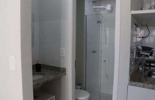 Flat com Wifi, Pisicina e Estacionamento - Foto 21