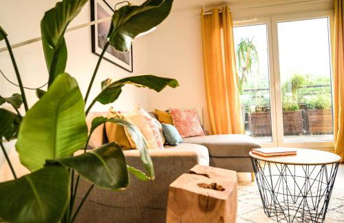 L'Olympique: appartement cosy, vue canal grande terrasse et parking - Foto 1