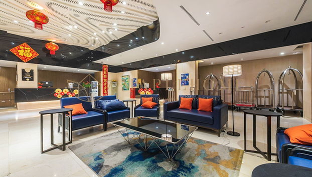 Zona de estar del vestíbulo