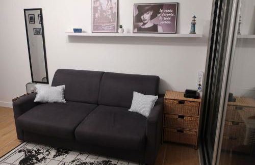 Studio Valras vue Port et Mer, Wi-Fi gratuit, Parking box fermés avec vélos inclus - Foto 12