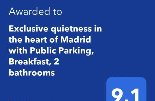 Exclusive quietness in the heart of Madrid with Public Parking, Breakfast, 2 bathrooms - Foto 5
