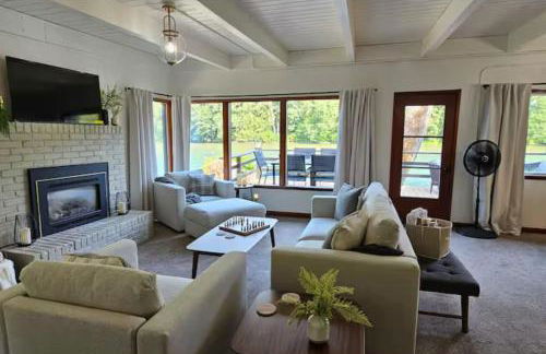 North Cascades Riverhouse retreat - hot tub, sauna - Foto 4