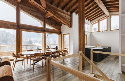 7 Summits - Chalet 230m2 Salon Cathedrale Vues Cheminee - Foto 10