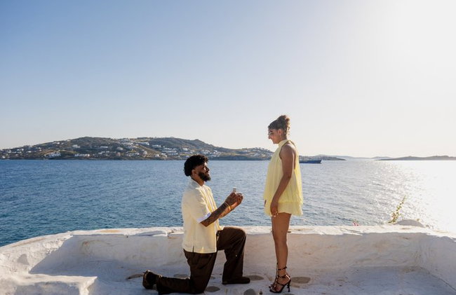 Proposal Photoshoot Mykonos - Photo 2