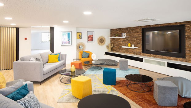 Sala de estar do lobby