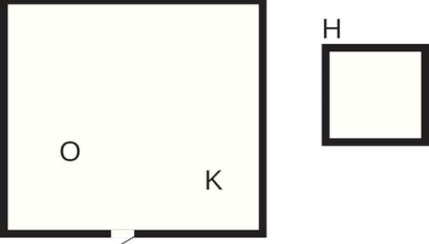 Cabin in Camping Resort-shared Bathroom - Foto 3, Plano