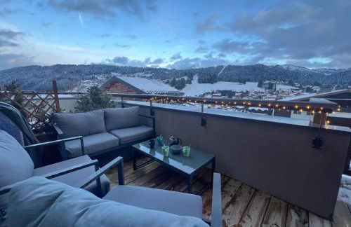 Bel appartement aux Gets avec sauna, jacuzzi et Wi-Fi - FR-1-671-289 - Foto 23