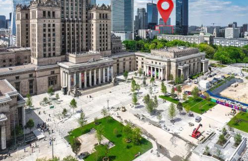 Warsaw Soul & Skyline, 3-Room Apartment in City Heart - Panoramic View - Foto 11