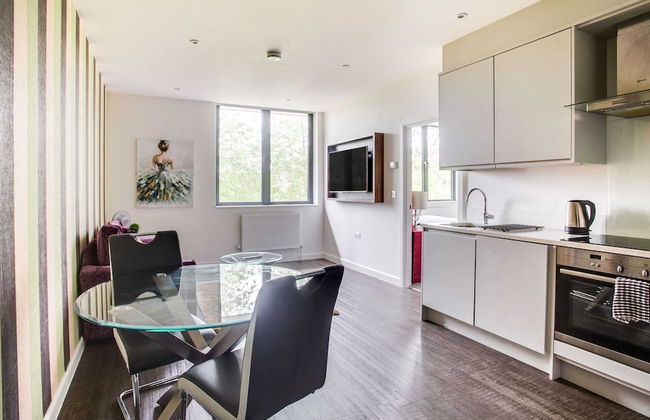 Apartment in Milton Keynes Near Canary Karaoke - Foto 17