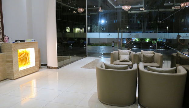 Zona de estar del vestíbulo