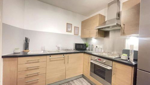 Cityfront Cosy Apt Near City Centre & Etihad Stadium, Free Parking - Foto 5, stove, pet friendly, toaster, minibar