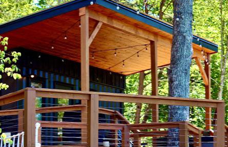 Glamping Container Treehouse by Hiawassee Glamping - Foto 4