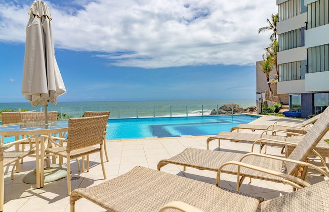 RV01 Excelente Quarto e Sala Pé na Areia - Photo 19