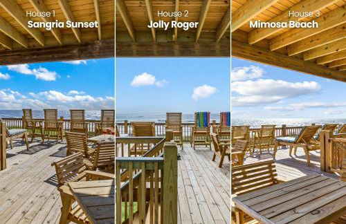 3 Beachfront Homes | 15BR Retreat for 54 Guests - Foto 4