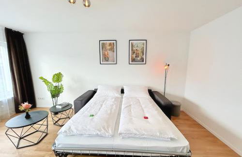 Basilisk Homes - in Grenzach-Wyhlen bei Basel - 4 x Moderne Fewos je 1bis2, 1bis4 oder 1bis6 Pers mit Küche und Balkon oder Terrasse - Parkplätze vorhanden - Foto 41