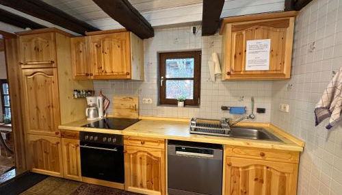 Ferienhaus Historisches Backhäuschen - Foto 3, stove, dishwasher