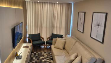 Luxo e Lazer Apto 2Qtos 1 Suíte AC e Rooftop - Foto 1