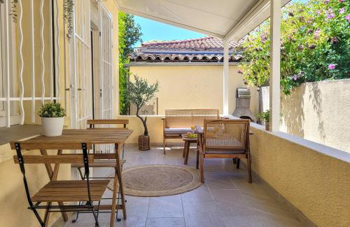 Studio double climatisé avec terrasse - Proche Tram & Centre - Foto 8