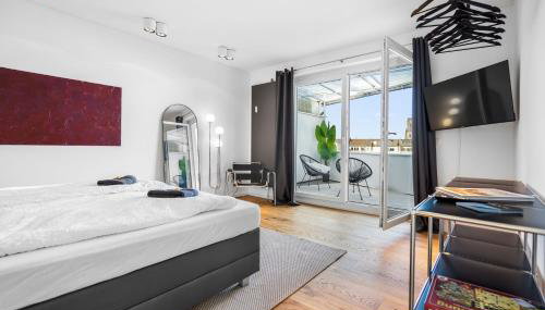 Exclusive penthouse - loft with private parking overlooking cologne cathedral - Photo 3
