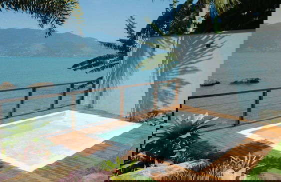 Casa Pé na Areia em frente à Ilhabela - Foto 42