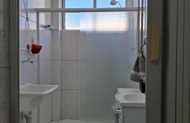 Studio Frente ao Mar Gonzaga - Foto 22