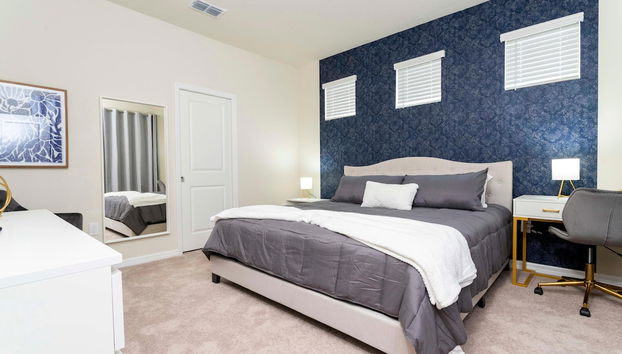 5-BR Luxury Villa with Pool - Disney Delight - Windsor Island - 3312 LW - Foto 5, Habitación