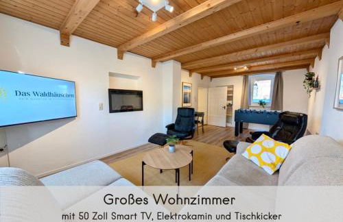 Das Waldhäuschen - bis 10 Personen, 4 Schlafzimmer, 2 Bäder, Tischkicker, kostenlose Parkplätze, WLAN, Smart-TVs - Foto 33