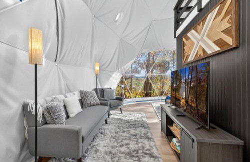 Glamping dome w fire pit & BBQ stargazing - Foto 9