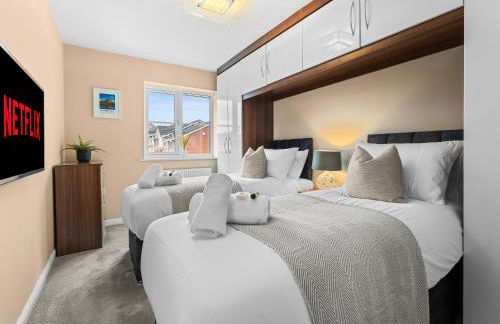 Central Chorley Home Free Parking Fast Wi-Fi - Foto 16