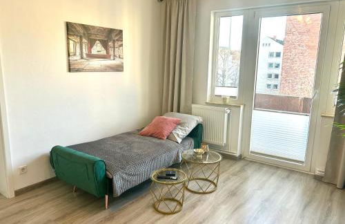 GÖH-moderne Wohnung in zentraler Lage, Balkon, self-check-in, WLAN, Netflix, DisneyPlus - Foto 12