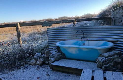 Private Shepherds hut with Castle view - Foto 17
