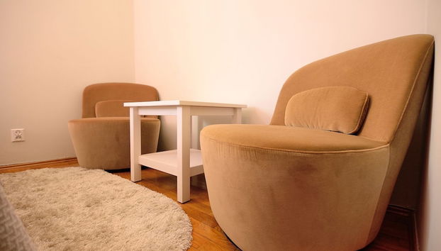 Zona de estar del vestíbulo