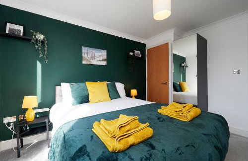 Cosy Emerald Suite - Two Story Duplex Apartment - Balcony - Contractors - Family - City Centre - Broadway Plaza - Five Ways - Sleeps 6 - Foto 11