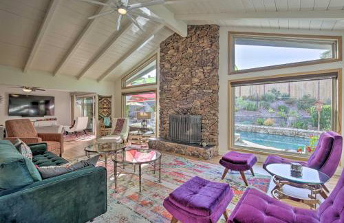 Luxe El Cajon Oasis with Pool, Fire Pit and Pavilion - Foto 6