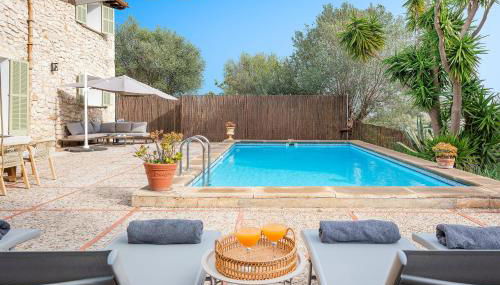 Villa Es Figueral - Foto 3, Garden, sunbed, Garden view