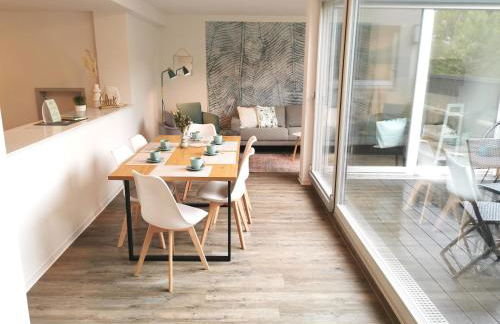 BohnApartments - Town House am Stadtpark - Terrasse - Parkplätze - WLAN - Foto 14