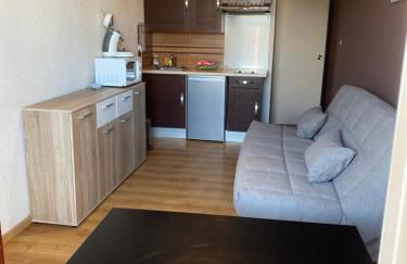 Studio 4 pers vue magnifique 100m des pistes - Foto 4