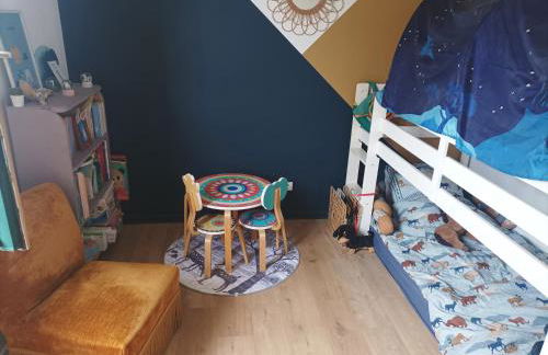 Maison familiale campagne piscine forêt - Foto 9