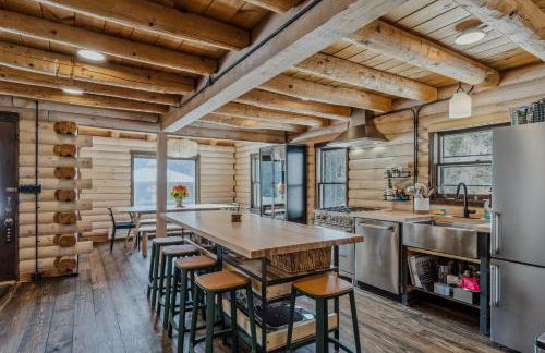 Log Cabin Fireplace Upper Valley - Wooded Chalet - Foto 7